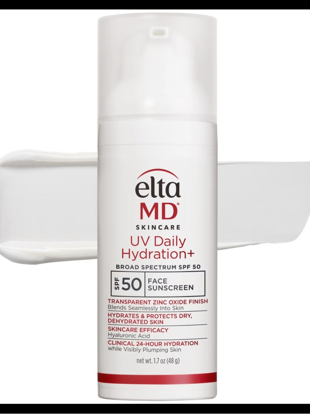 EltaMD UV Daily Hydration+ SPF 50 Face Sunscreen